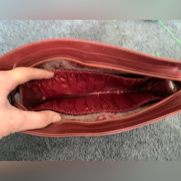 CARTIER Burgundy Vintage Clutch - Picture 5 of 16